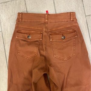 Spanx Stretch twill cropped wide leg pants- XXS petite